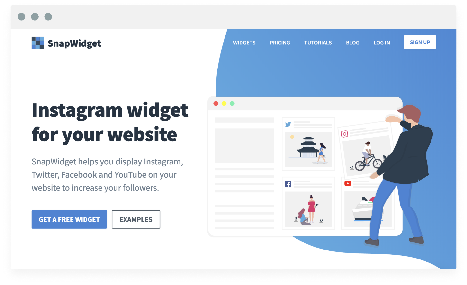 SnapWidget Instagram Widget